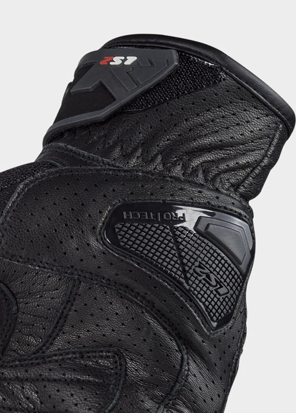 Ajuste grande de velcro Hypalon en la muñeca en los guantes LS2 Air Raptor